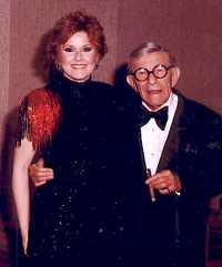 Lisa Donovan with George Burns