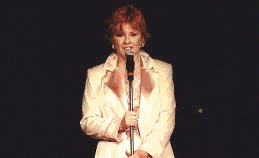 Lisa on Stage from her most recent Las Vegas Show with Don Rickles