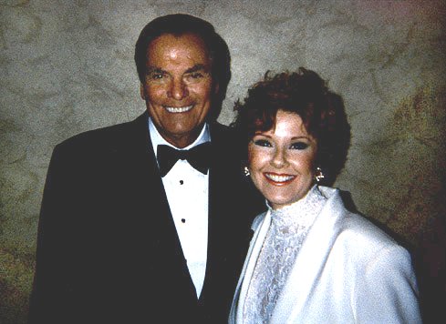 Lisa Donovan with Peter Marshall